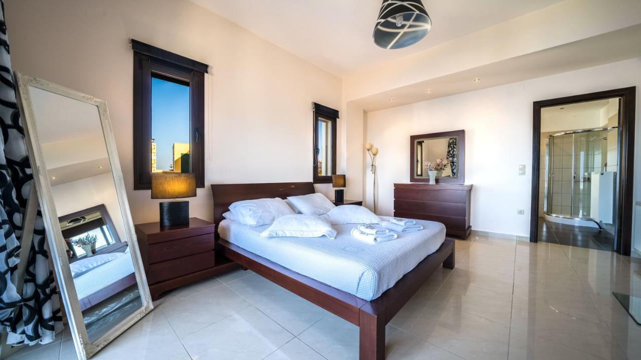 Villa Majestic Crete Heated Pool And Sauna Megala Chorafia المظهر الخارجي الصورة