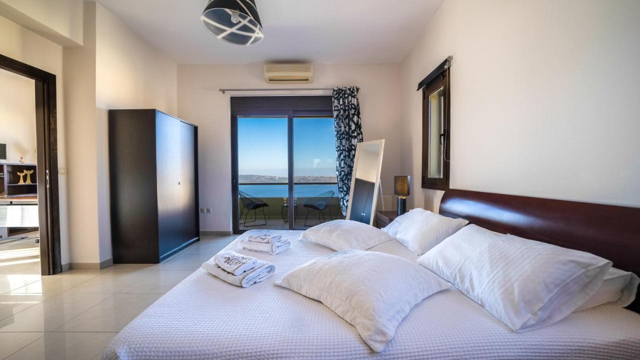 Villa Majestic Crete Heated Pool And Sauna Megala Chorafia المظهر الخارجي الصورة