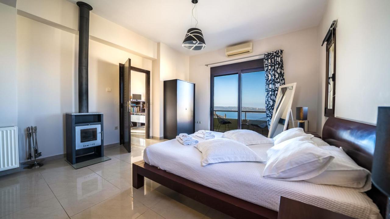 Villa Majestic Crete Heated Pool And Sauna Megala Chorafia المظهر الخارجي الصورة