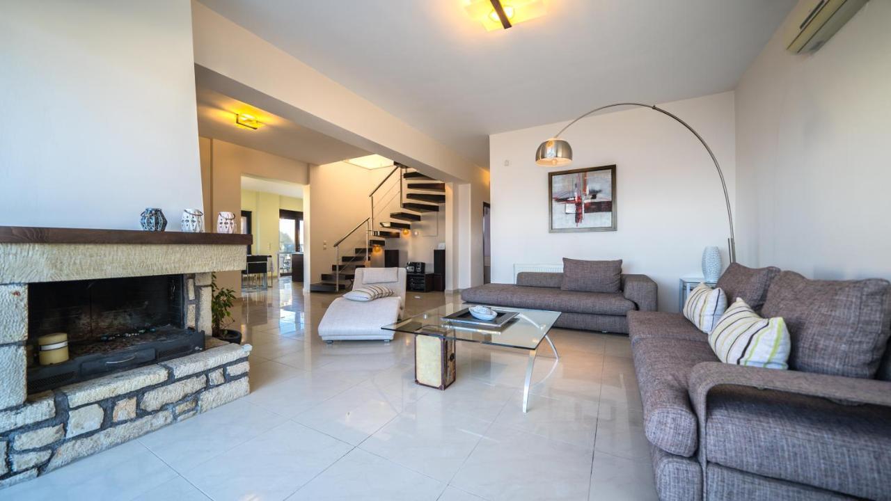 Villa Majestic Crete Heated Pool And Sauna Megala Chorafia المظهر الخارجي الصورة