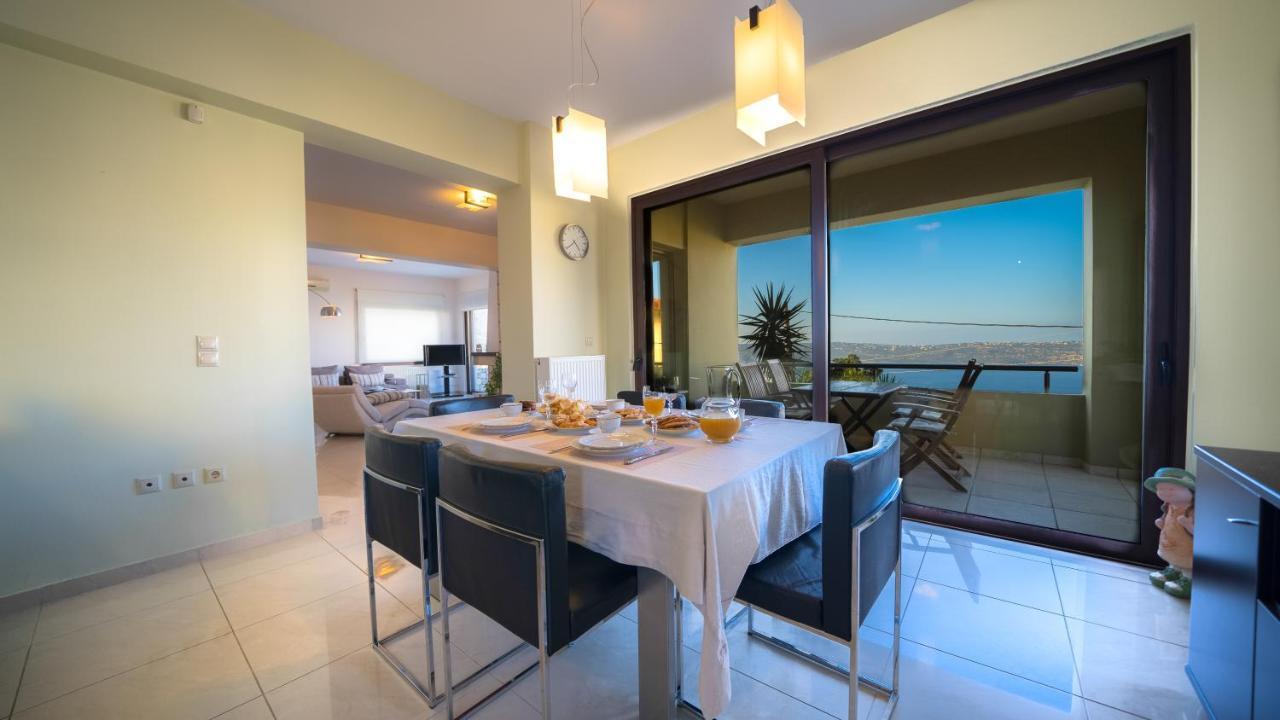 Villa Majestic Crete Heated Pool And Sauna Megala Chorafia المظهر الخارجي الصورة