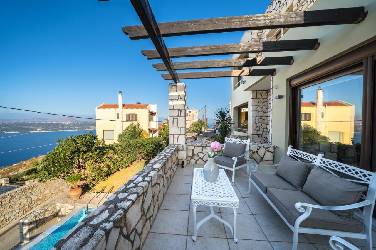 Villa Majestic Crete Heated Pool And Sauna Megala Chorafia المظهر الخارجي الصورة