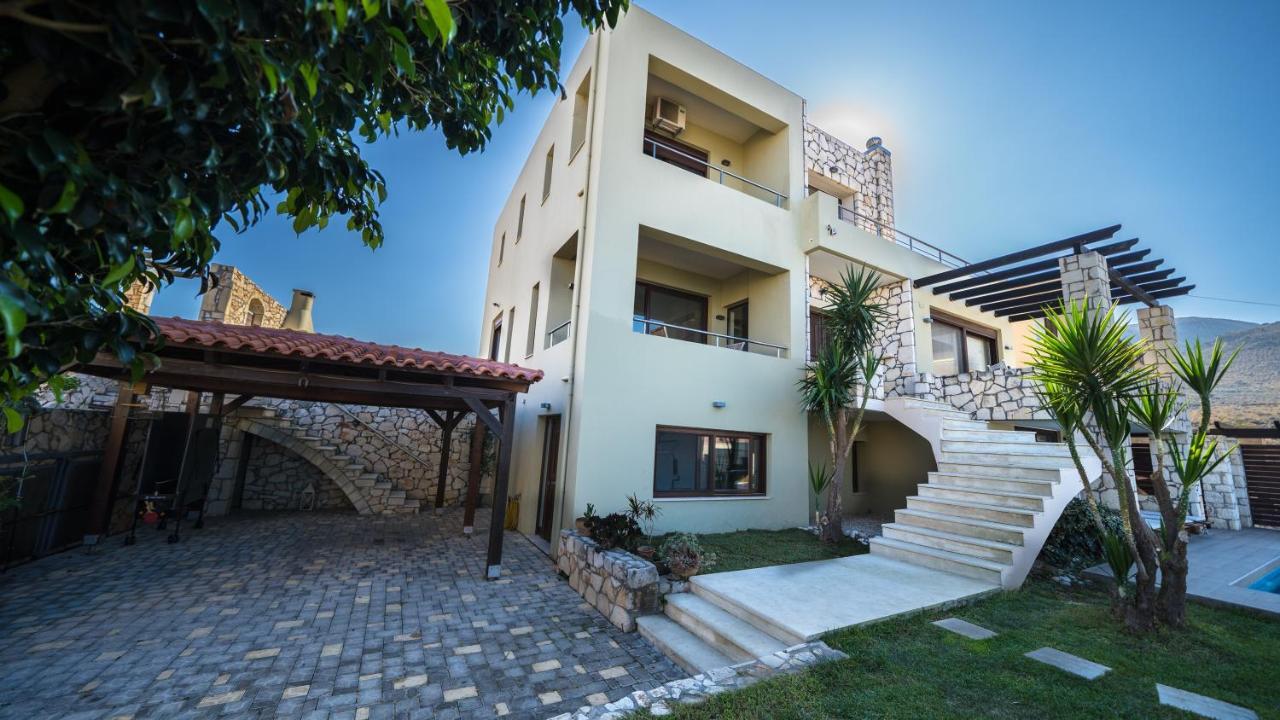 Villa Majestic Crete Heated Pool And Sauna Megala Chorafia المظهر الخارجي الصورة